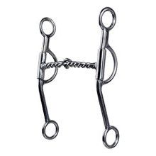 Bit - Loomis Shank Twisted Wire Snaffle
