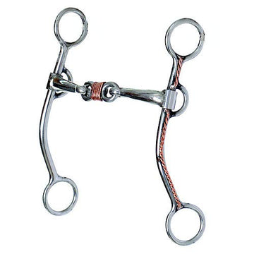 Bit - D & L Wrapped French Link and L Twist by Reinsman