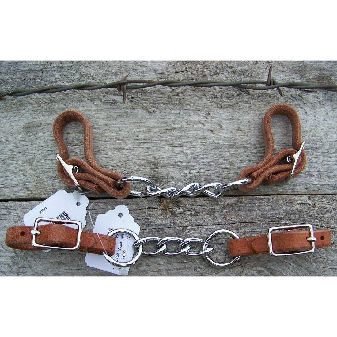 Curb - Short Link Nickle Plated Single Chain