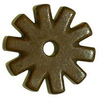 Rowels - 10 Point - Blunt (1 1/4") with Cotter and Pins (Antique)