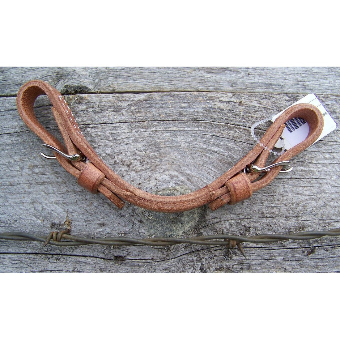 Curb - Round Center Harness Leather