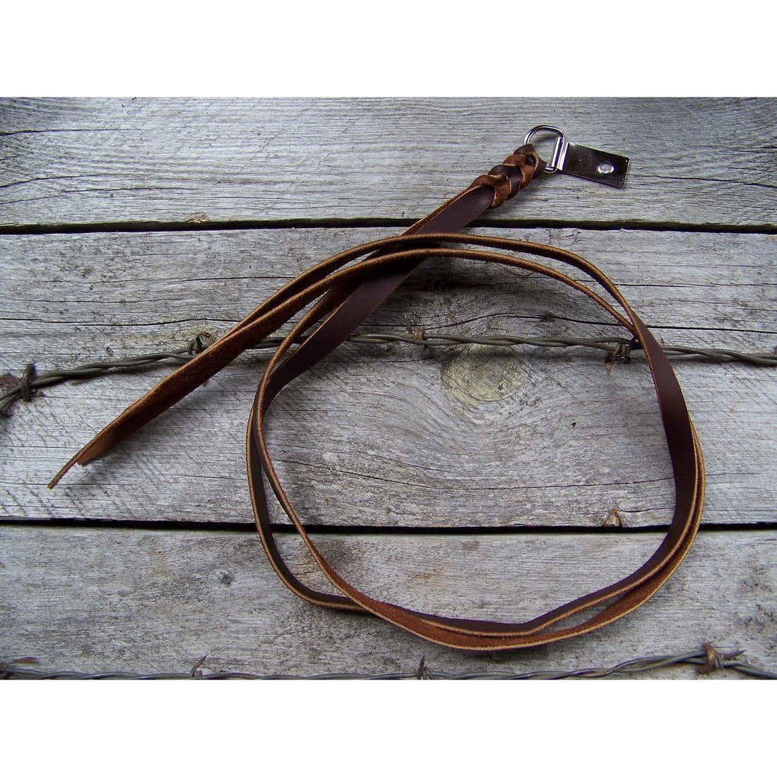 Saddle String with Concho-Tie Dee