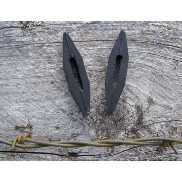 Rein Stops - Rubber (Pair) - Black