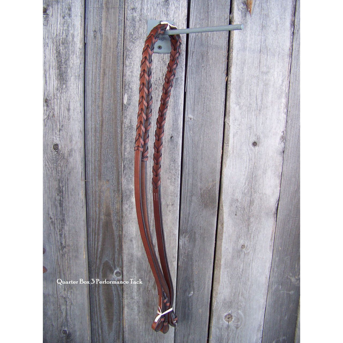 English Reins - Extra Long Warmblood, Exselle Elite Medium Brown Laced