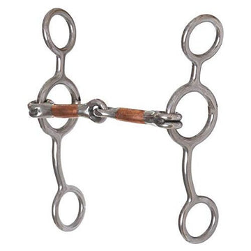 Bit - Pony Junior Cow Horse Snaffle (3 1/2")