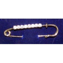 English Stock Pin - Crystals (GP)