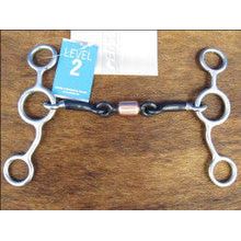 Bit - Junior Cow Horse Roller Gag Bit (5 3/8")