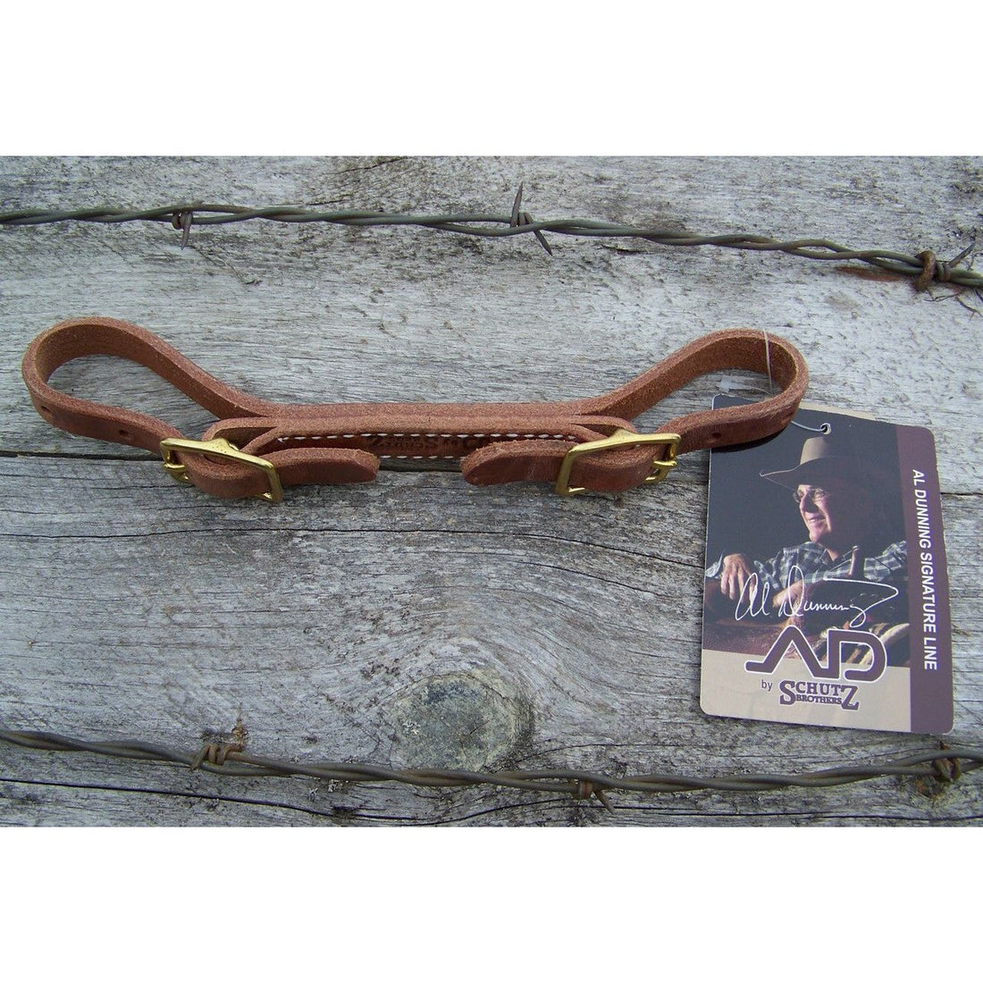 Curb - Al Dunning Harness Leather Double Buckle