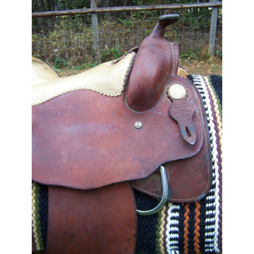 Dorie Reese Pleasure Training Saddle - Quarter Horse Bars - 16"