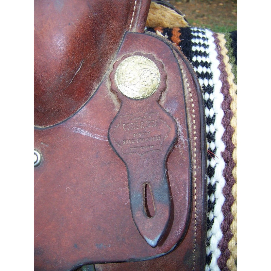 Dorie Reese Pleasure Training Saddle - Quarter Horse Bars - 16"