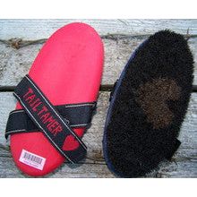 Tail Tamer - Medium Bristle Horsehair Brush (Red)