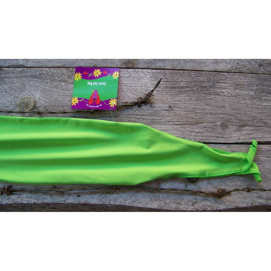 Tail Tamer - Lycra Tail Bag (Lime)