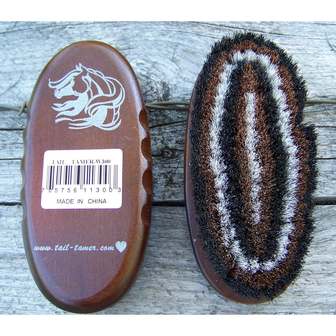 Tail Tamer - Small Medium-Firm Boar Bristle Brush
