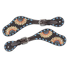 Spur Straps - Sunflower Buckstitch (Ladies/Youth)
