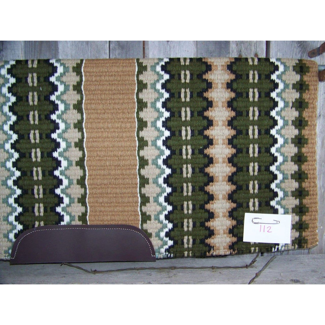 Custom Limited Edition Show Blanket - 40x34 (Indian Tan Base)