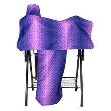 Saddle Cover - Total Cordura (Prints) - Chevron Purple