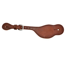 Spur Straps - Harness Leather Buckaroo Golden Brown (Youth)