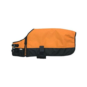 Dog Blanket - 600D by Tough-1 (Orange - Size Large - 19 to 23")