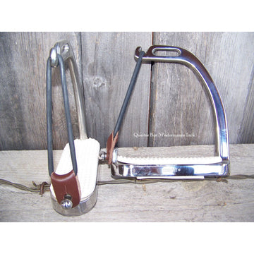 Stirrup Irons - SS Peacock Irons (Pair) - 4 3/4"