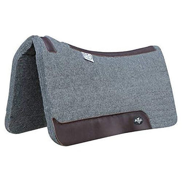 Saddle Pad - Deluxe 100% Wool Saddle Pad (31x32" x 1.25")