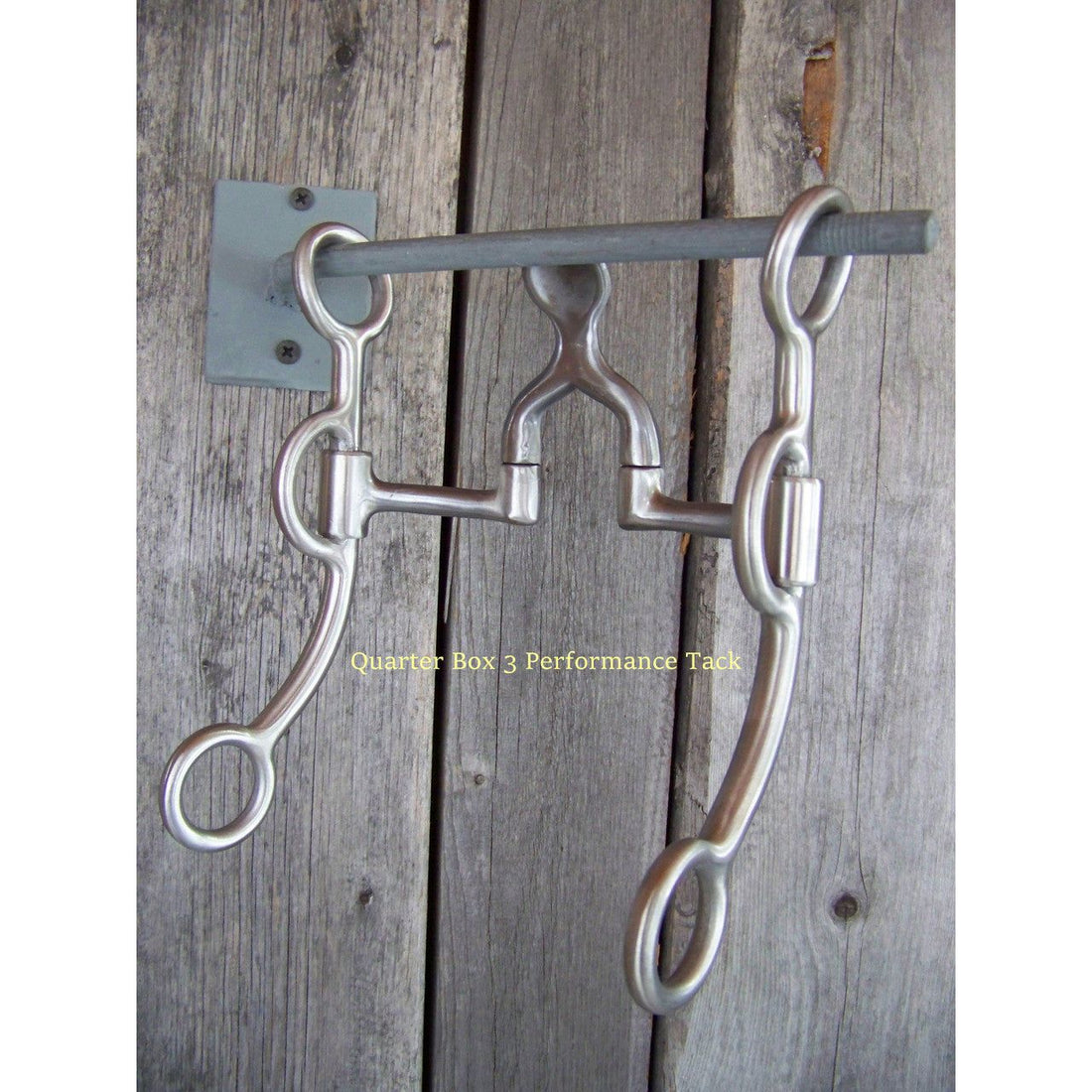 Bit - NSBA Shank Brushed High Port Hinged Spade