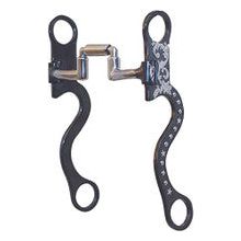 Bit - Black Satin Cavalry Articulated Bit