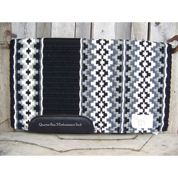 Custom Luxe Show Blanket - 40x34 (Black Base)