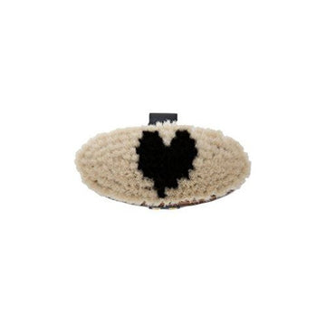 Brush - Tail Tamer Large Oval Wooden Goat Hair