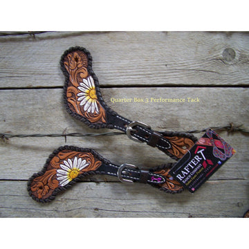 Spur Straps - Painted Daisy (Ladies) by Rafter T Ranch Company