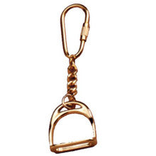Key Chain - Golden English Stirrup