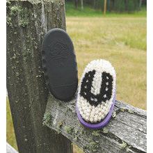 Brush - Boar Bristle Small Oval (Assorted Colors) by Tail Tamer