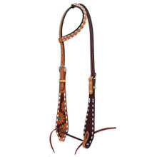 Headstall - Turquoise Sunflower Single Ear Headstall by Rafter T Ranch Company