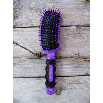 Brush - Tail Tamer Curved Handle (Purple)