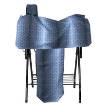 Saddle Cover - Total Cordura (Prints) - Chevron Grey