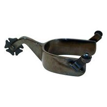 Spurs - Black Satin Plain Clover