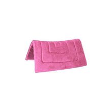 Saddle Pad - Tough-1 Pony Size Double Fleece (24" x 24") - Pink