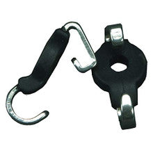 English Curb Hooks - Stainless Steel, Rubber Covered
