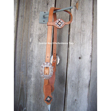Headstall - Cowboy Culture Spotted Buckle w/Diamond Concho