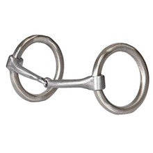 Bit - SS Brushed O-Ring Snaffle