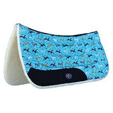Saddle Pad - Contoured Work Pad (Pony Tracks) by Professional's Choice