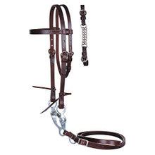 Headstall - Complete Latigo Leather 5/8" Pony Bridle Set by Reinsman