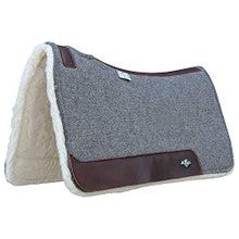 Saddle Pad - Deluxe 100% Wool Saddle Pad (31x32" x 1.25" w/Fleece)