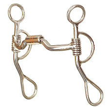 Bit - Argentine Low Port with Copper Inlay Roller