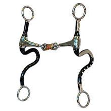 Bit - Black Satin S-Shank Dog Bone