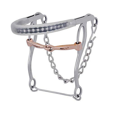 Hackamore - Copper Snaffle with Bicyle Chain Nose