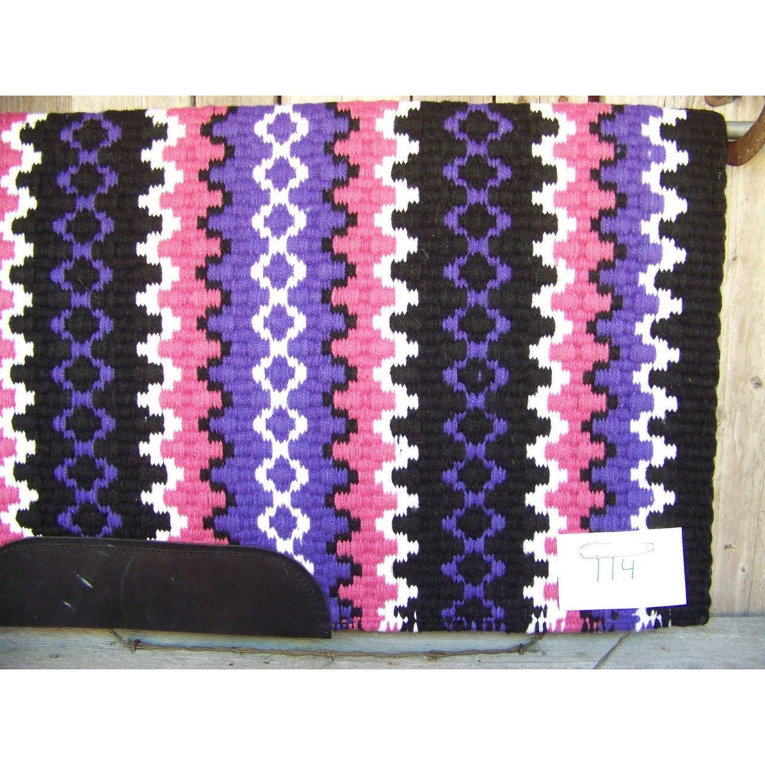 Custom Arroyo Seco Blanket - 40x34 (Black Base) #114