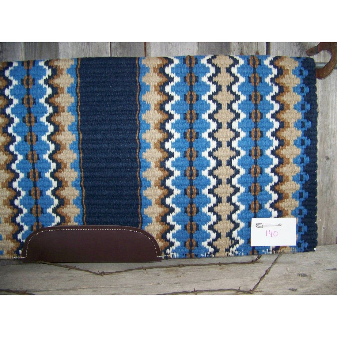 Custom Limited Edition Show Blanket - 40x34 (Navy Blue Base)