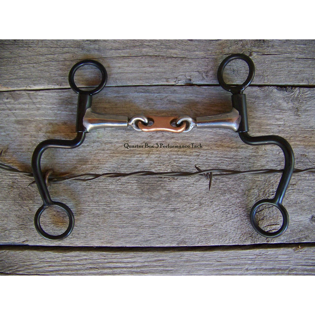 Bit - Black Satin Copper French Link