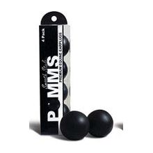 Ear Plugs - Smooth POMMS for the horse (Black - Set of 4)