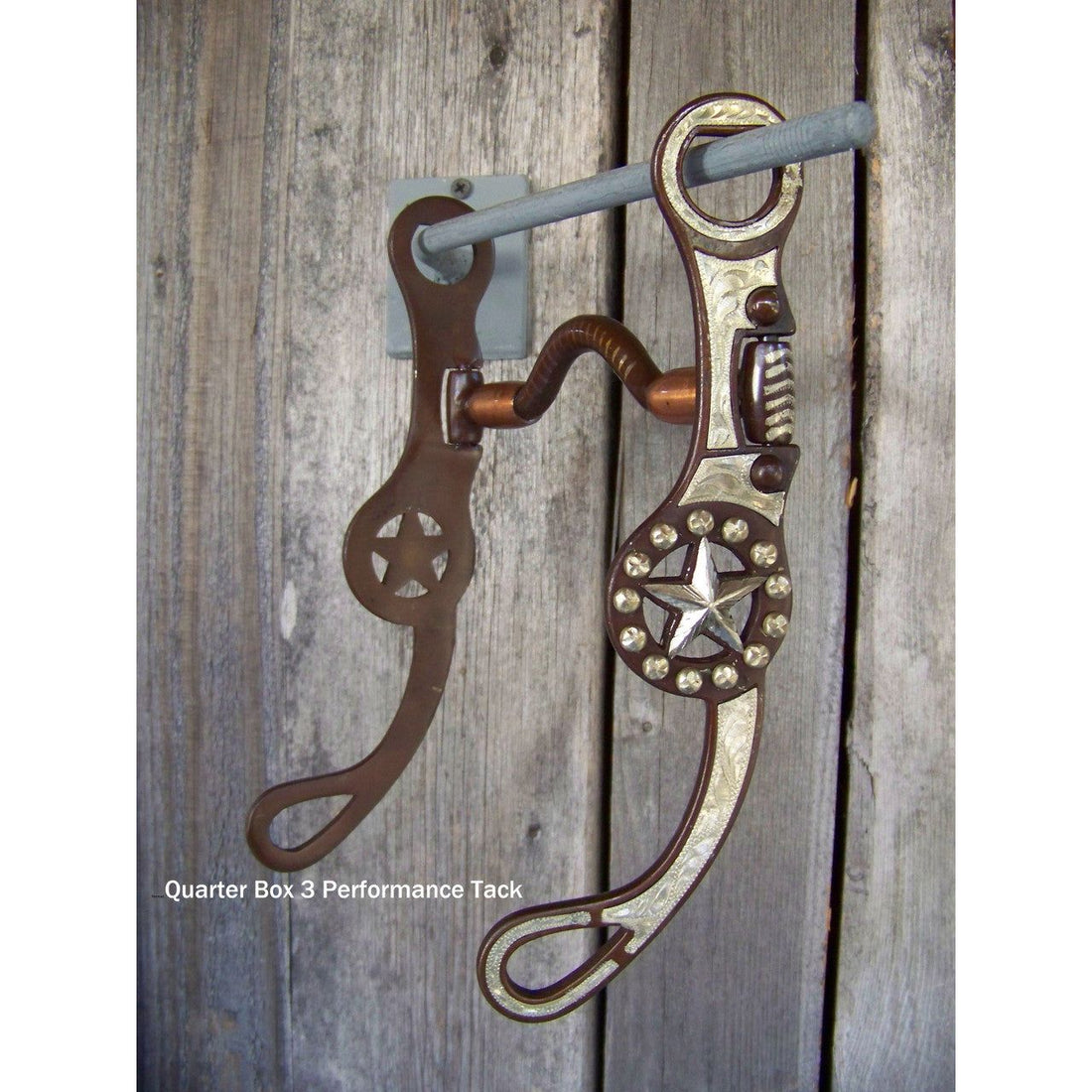 Bit - Low Port Curb Bit with Copper Barrels